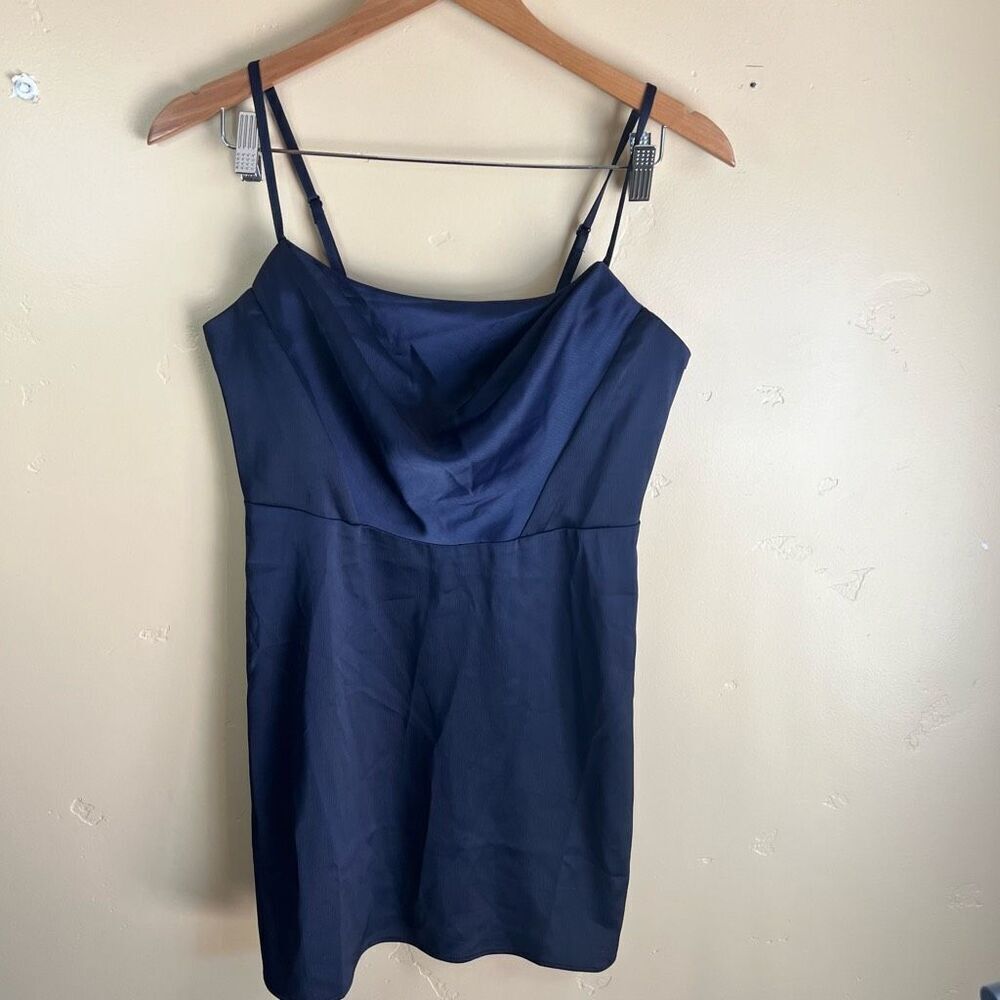 NWT Top Shop Womens Droop Front Flattering Tunic Dress Size 8 Cocktail Dressy‎
